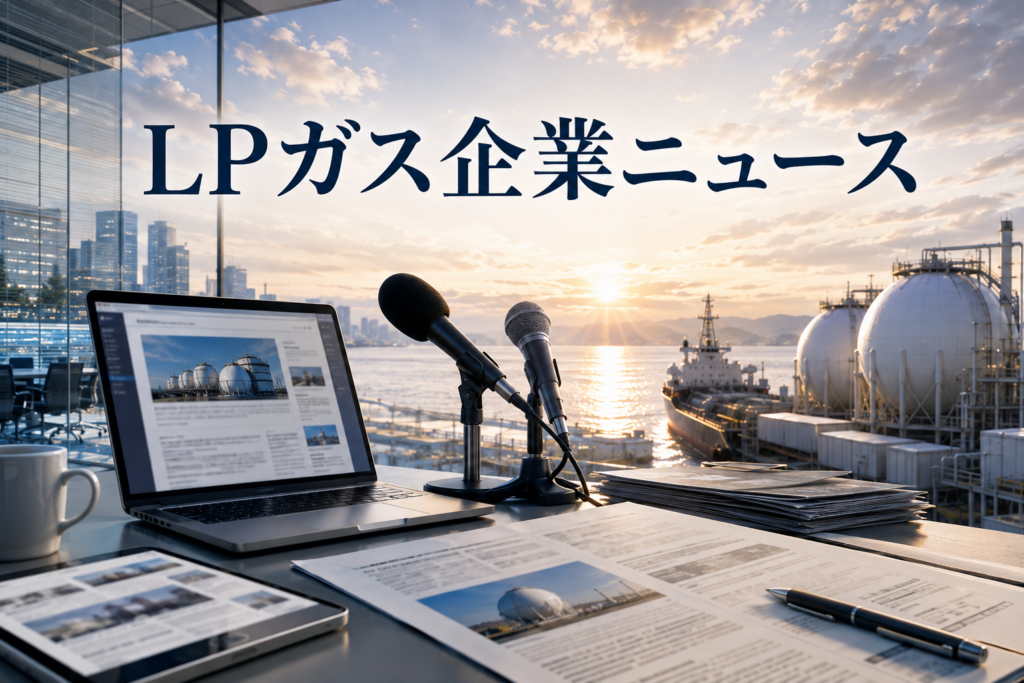 大手LPガス企業を中心とした最新ニュース